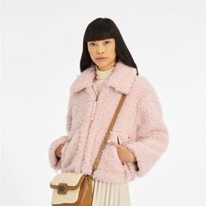 UGG pink sheerling Maeve jacket